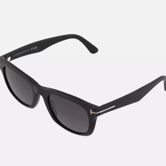 Tom Ford Smoke Gradient Square Unisex Sunglasses NEW - Picture 4 of 5